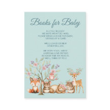 Animais preciosos da floresta - Baby Shower