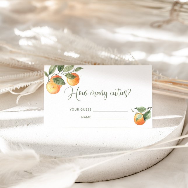 Cartão De Informações Aquarela, pequena boneca, adivinha quantas cuecas  (Criador carregado)