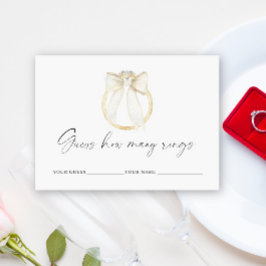 Cartão De Informações Arco de alianças Quantos anéis jogo de casamento