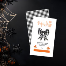 Arcos Coquette Fralda de Halloween Raffle