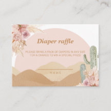 Arizona do Deserto Cactus Fralda Sudoeste Raffle