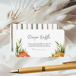 Cartão De Informações Arredondada Reel Excitada Fralda de Pesca Raffle