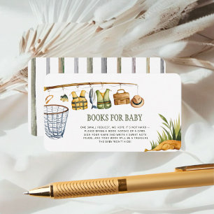 Cartão De Informações Arredondado Reel Entusiasmado: Livros de Pesca par