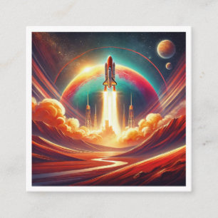 Cartão De Informações arte surreal