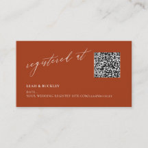 ArtsApp QR Code Rust Orange Registry Calliografia