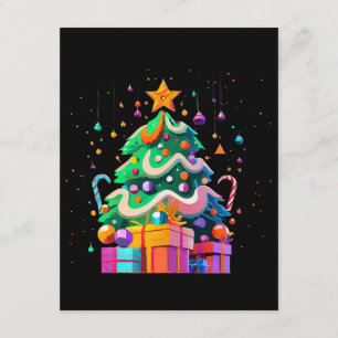Cartão De Informações Árvore de Natal Mágica Radiance