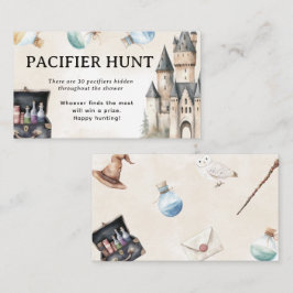 Cartão De Informações Atividade de Jogo de Dupla Pacificadora do Chá de 