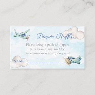 Cartão De Informações Avião De Brinquedo Traga Um Pacote De Chás de fral