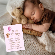 Baby Girl Pink Teddy Bear Books