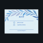 Cartão De Informações Bar PERSONALIZADO Bat Mitzvah RSVP de Cores Aquáti<br><div class="desc">Cartão perfeito para anunciar um morcego mitzvah, bar mitzvah ou outra celebração judaica! A mão desenhou uma delicada arte de trama de folha para você! TOTALMENTE PERSONALIZÁVEL! Clique em "Personalizar" acima para editar o texto. Clique em "editar usando a ferramenta design" para ajustar as fontes, cores e posicionamentos. Exclua o...</div>