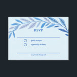 Cartão De Informações Bar PERSONALIZADO Bat Mitzvah RSVP de Cores Aquáti<br><div class="desc">Cartão perfeito para anunciar um morcego mitzvah, bar mitzvah ou outra celebração judaica! A mão desenhou uma delicada arte de trama de folha para você! TOTALMENTE PERSONALIZÁVEL! Clique em "Personalizar" acima para editar o texto. Clique em "editar usando a ferramenta design" para ajustar as fontes, cores e posicionamentos. Exclua o...</div>