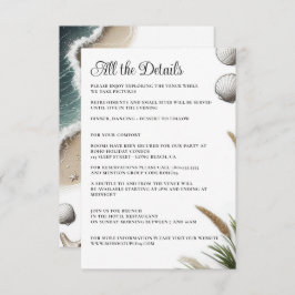 Cartão De Informações Beach Vibe