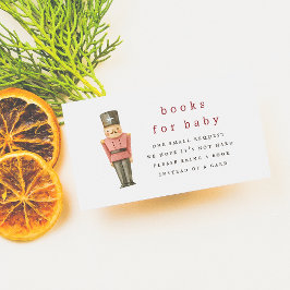 Cartão De Informações Bebê Natal Festa de Natal do Bebê Inverno