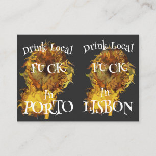 Cartão De Informações Beber Fu ck local no Partido de Lisboa