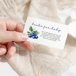 Cartão De Informações Berry Doces Livros Para Bebê-Bebê-Airelas