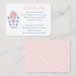 Cartão De Informações Biblioteca Clássica Ginger Jar Build Baby Girl