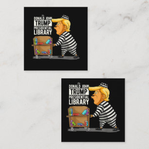 Cartão De Informações Biblioteca Presidencial Trump Prisão
