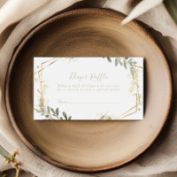 Bilhete de Fralda de de Caimento Geométrico Doura