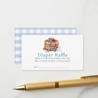 Bilhete de rifa de fraldas de bebê do sexo masculi