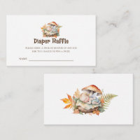 Bilhetes de Fralda de Fada de Madeira de Raffle