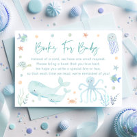 Blue Boy embaixo do Sea Baby Book (Cartões de Soli