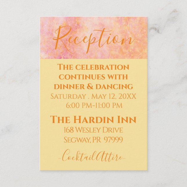 Cartão De Informações BM Bat Mitzvah Bar Mitzvah simplesmente sutil (Frente)