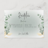 Boho Delicate Greenery Recepção Moderna
