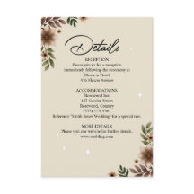 Boho Floral Minimalista Wedding