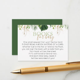 Cartão De Informações Bonito Brontossauro Dinossauro Traga um Livro Inse