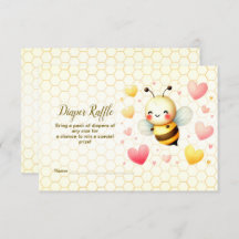 Bonito Chá de fraldas de Abelhas de Mel Colorida