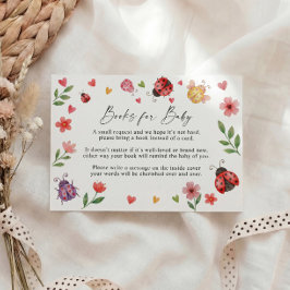 Cartão De Informações Books for Baby Request Card