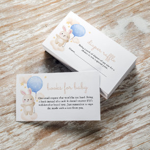 Cartão De Informações Boy Blue Balloon Bonny Livros para Bebê