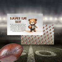 Boy Teddy Bear Livros Americanos de Futebol para B