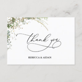 Cartão De Informações Budget green Florals Bridgerton Bridal Shower