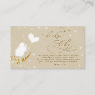 Cartão De Informações Ca de Recepção de Chá de fraldas de Lamb