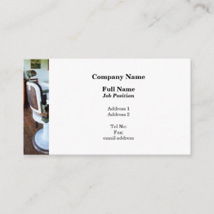 Cartão De Informações Cadeira de Barber e Registro de Caixa - Conclusão 