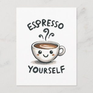 Cartão De Informações Café Espresso Yourself