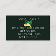 Camélia Elegante Amarelo Manteiga Recepção