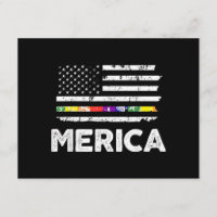 Camiseta LGBT Bandeira Americana Orgulho - 4 de Ju