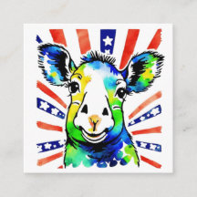 Carneiros coloridos de cor aquosa