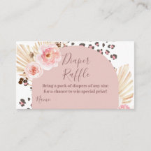 Carneiros Rosa-Boho Fralda-Junta Raffle