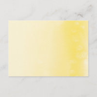 CARTA COM SUPORTE :: amarelo aguarela ombre