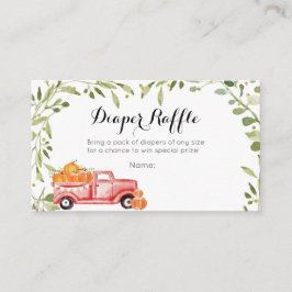 Cartão De Informações Carteira de Fralda de Carro de Bompkin Caindo