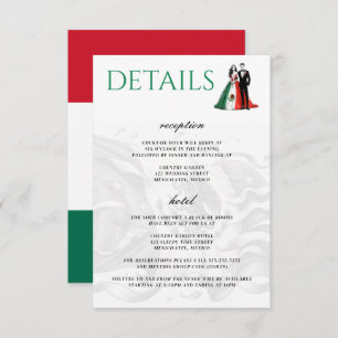 Cartão De Informações Casal do México