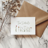 Casamento branco de flores silvestres