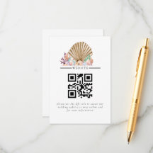 Casamento com a praia de Coral & Seashell