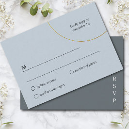 Cartão De Informações Casamento de Anéis Minimalista