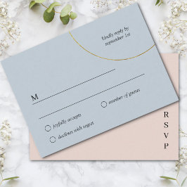 Cartão De Informações Casamento de Anéis Minimalista