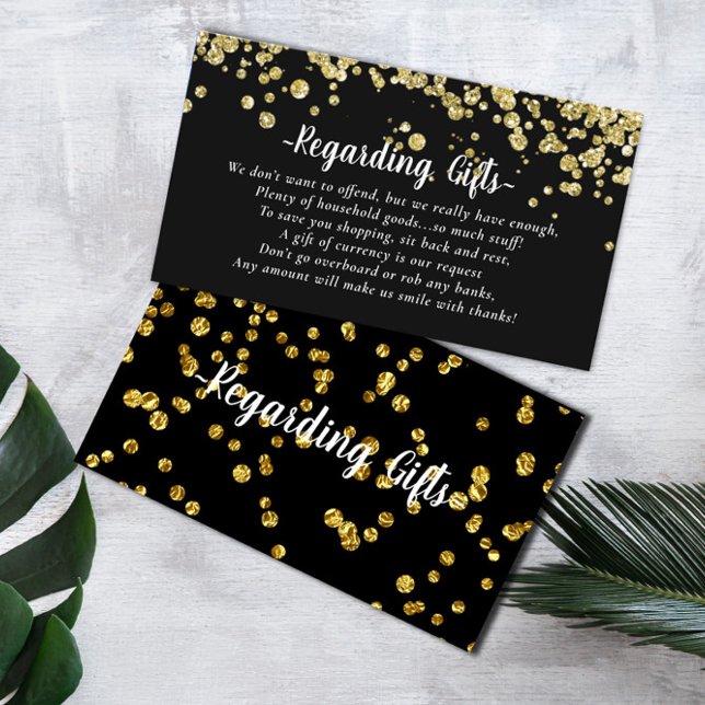 Cartão De Informações Casamento de chá de panela Simples do Fundo de Lua (Criador carregado)