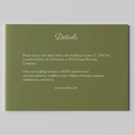 Cartão De Informações Casamento de Flores Selvagens com Cor de Água Púrp